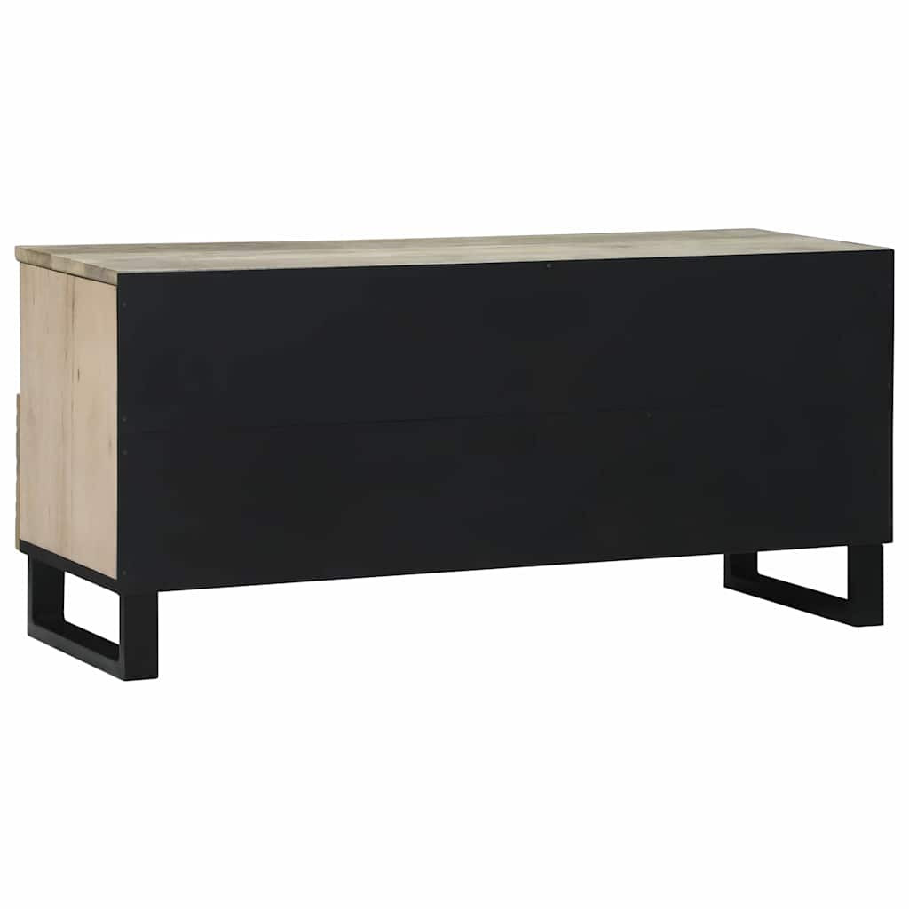 TV egységek fiókkal Fehér 100 x 33 x 46 cm Faanyag