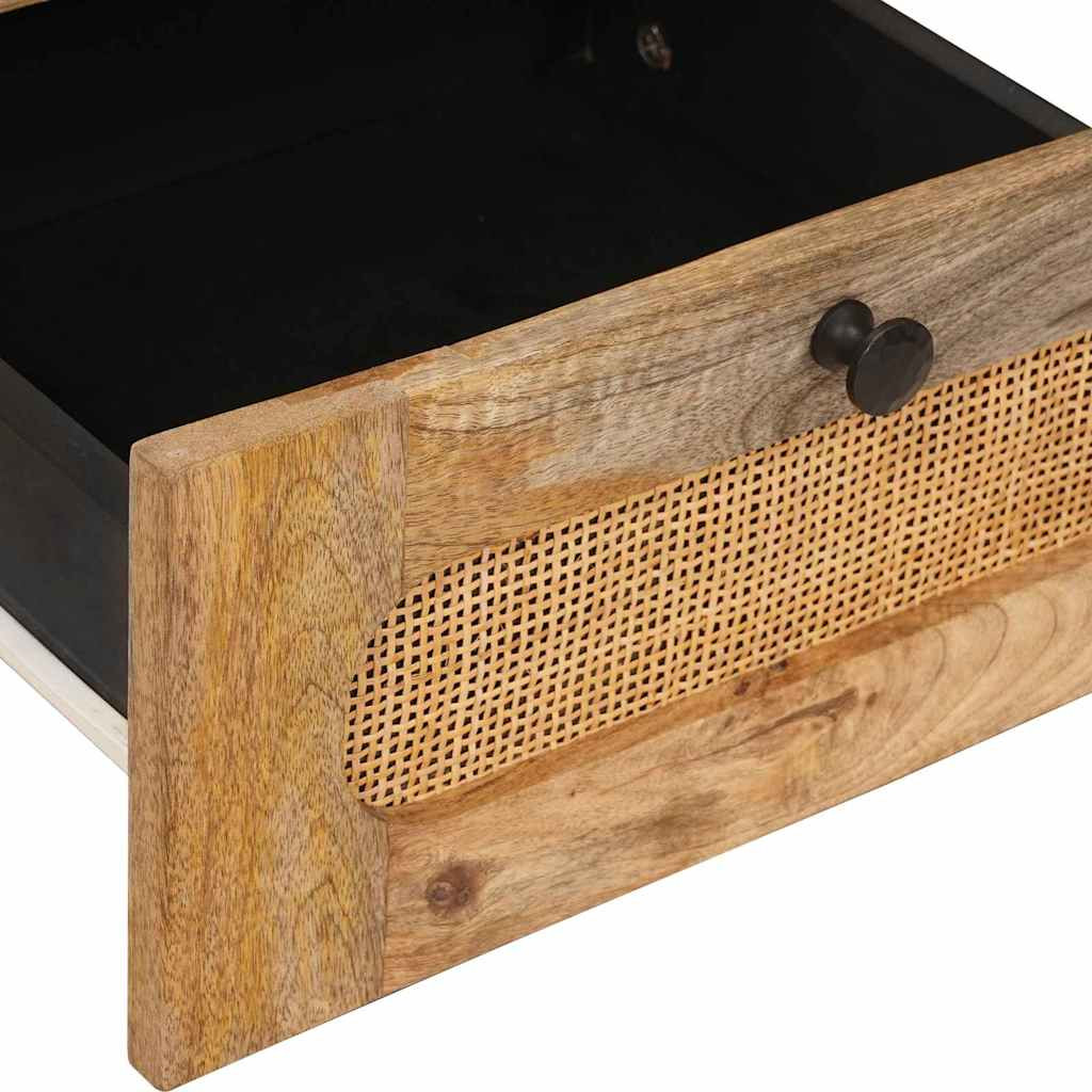 Éjjeliszekrény 2 pcs Természetes 40 x 33 x 46 cm Tömör Mangófát Éjjeliszekrény 2 pcs Természetes 40 x 33 x 46 cm Tömör Mangófát