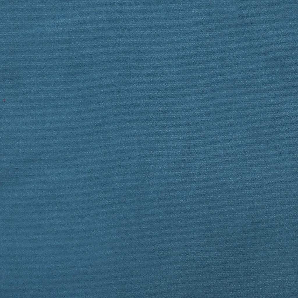 kék bársony loveseat kanapé 111 cm