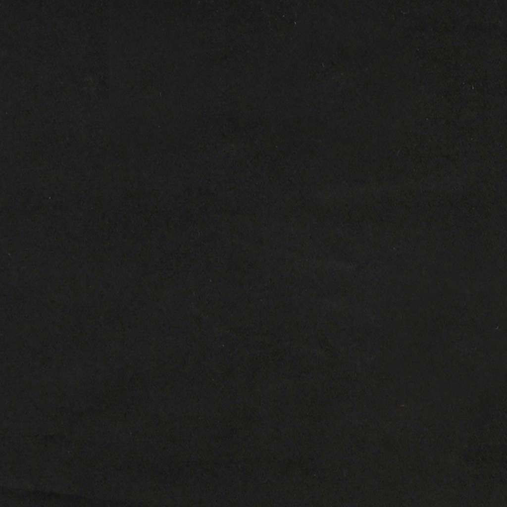 fekete bársony kanapészék karfás szék 55 cm
