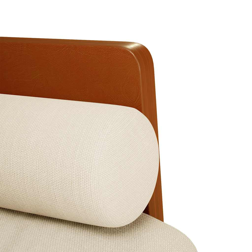 vászonból loveseat kanapé párnákkal 110 cm