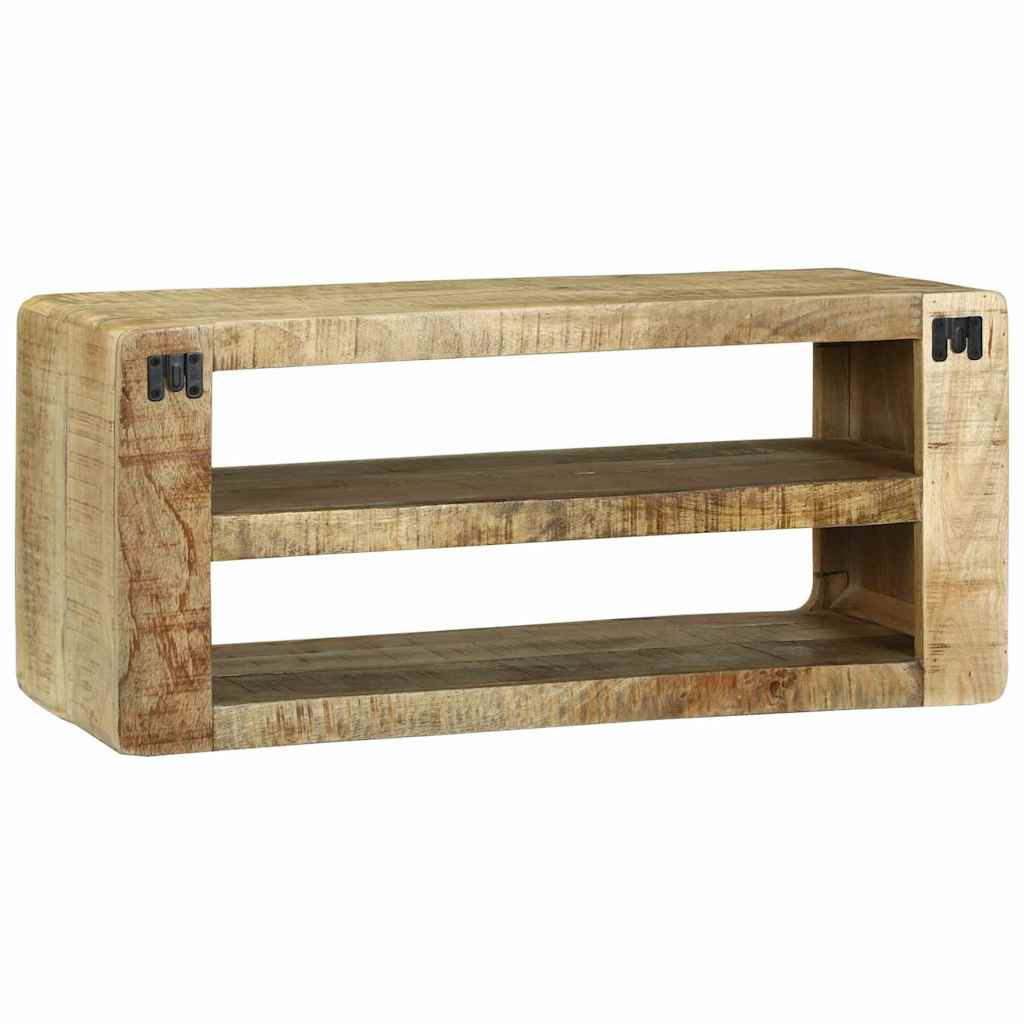 TV szekrény 80x32x36 cm Tömör fa Mangó TV szekrény 80x32x36 cm Tömör fa Mangó