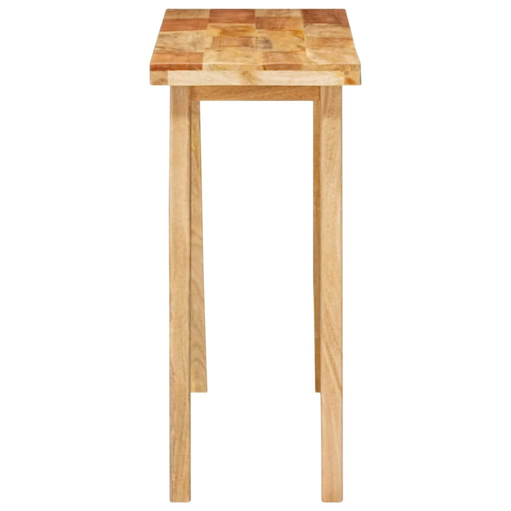 Étkezőasztal Természetes 100 x 35 x 75 cm Tömör Mangófát