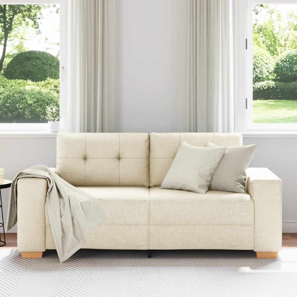 vidaXL vászon loveseat kanapé 180x77x82 cm