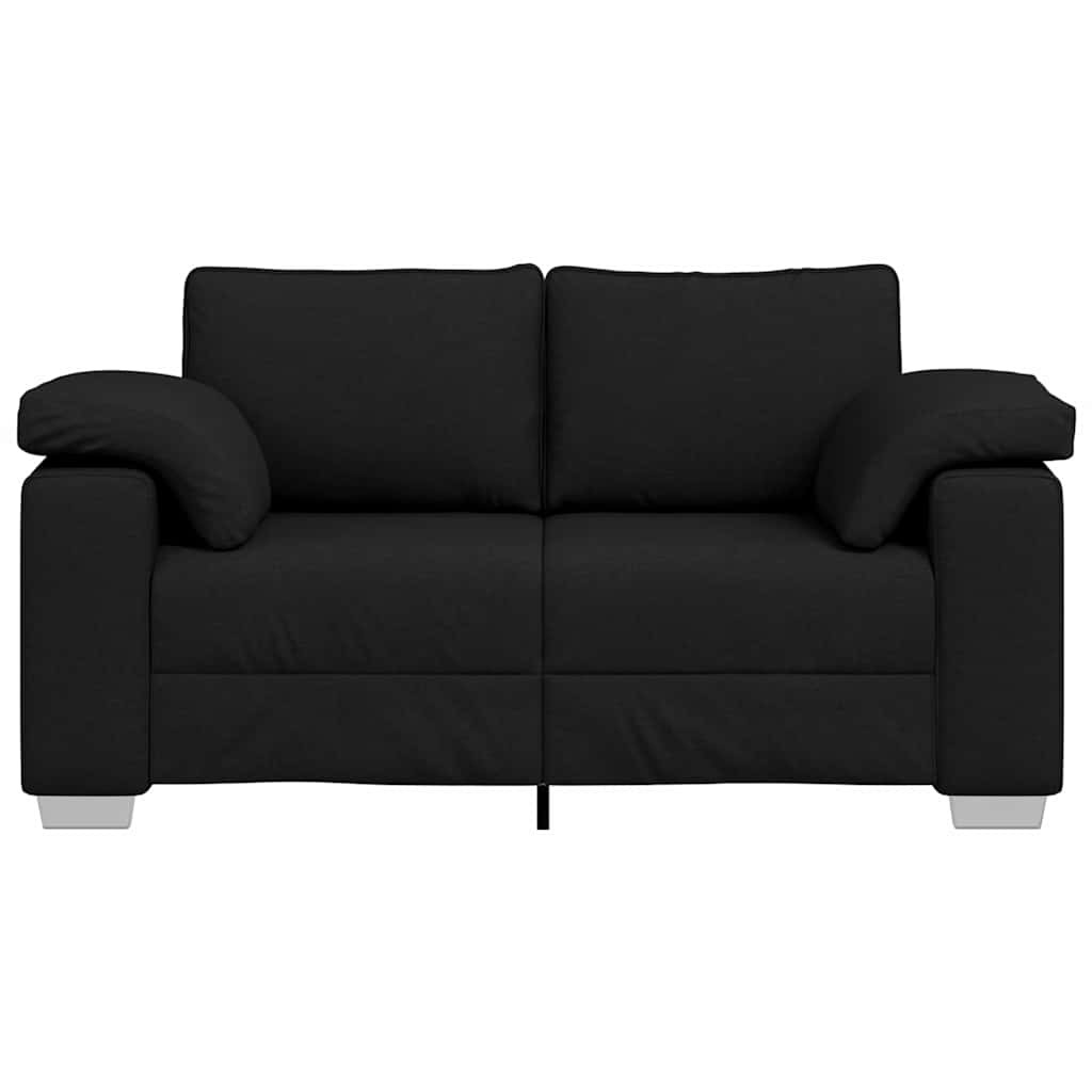 vidaXL Kanapé Fekete 160 x 80 x 82 cm szövet