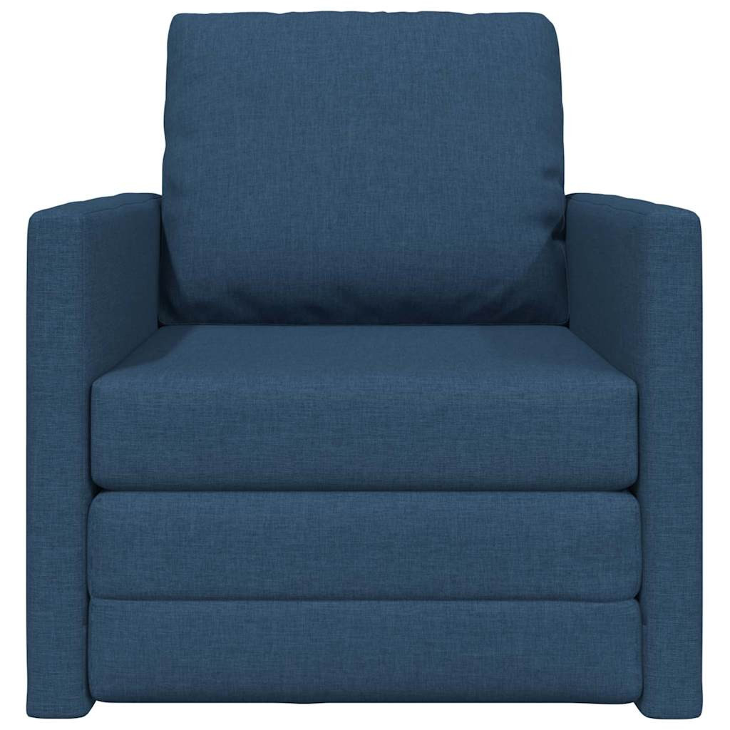 vidaXL Kanapéágy 60cm Kék szövet vidaXL Kanapéágy 60cm Kék szövet