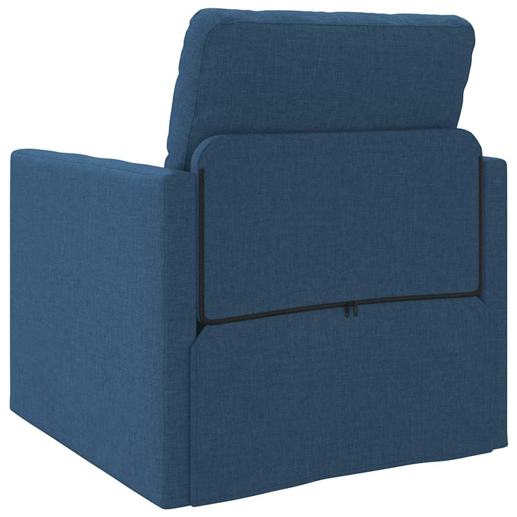 vidaXL Kanapéágy 60cm Kék szövet vidaXL Kanapéágy 60cm Kék szövet