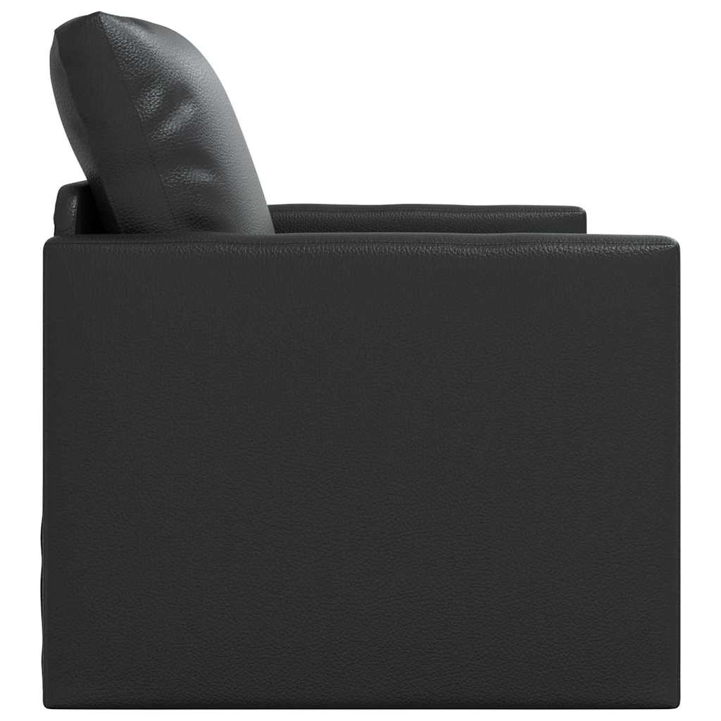 vidaXL Kanapéágy 60cm Fekete Mübőr