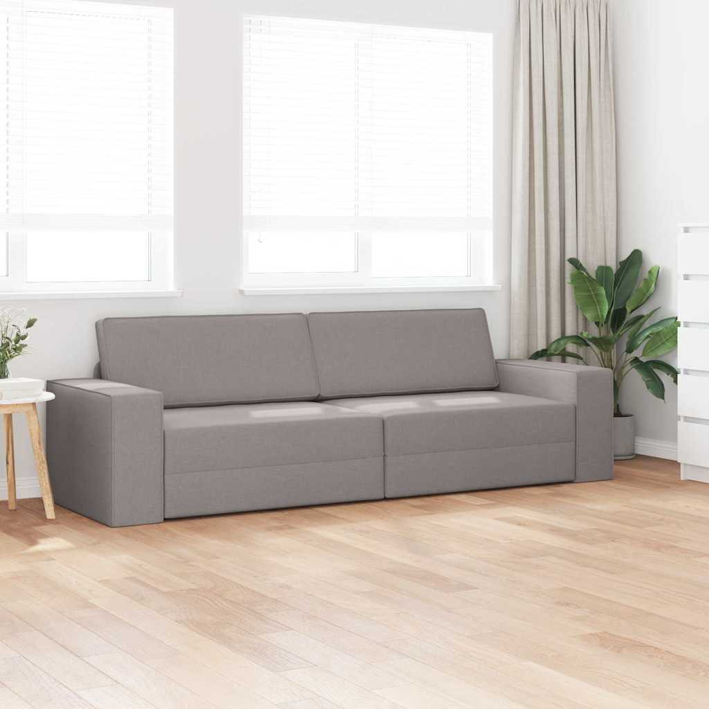 Kanapéágy 200cm Tópszínű szövet