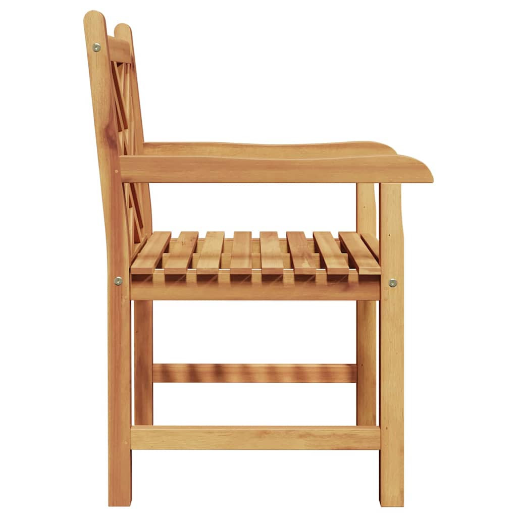 Kerti székek 2 pcs Barna 58 x 60 x 90 cm Tömör tíkfa