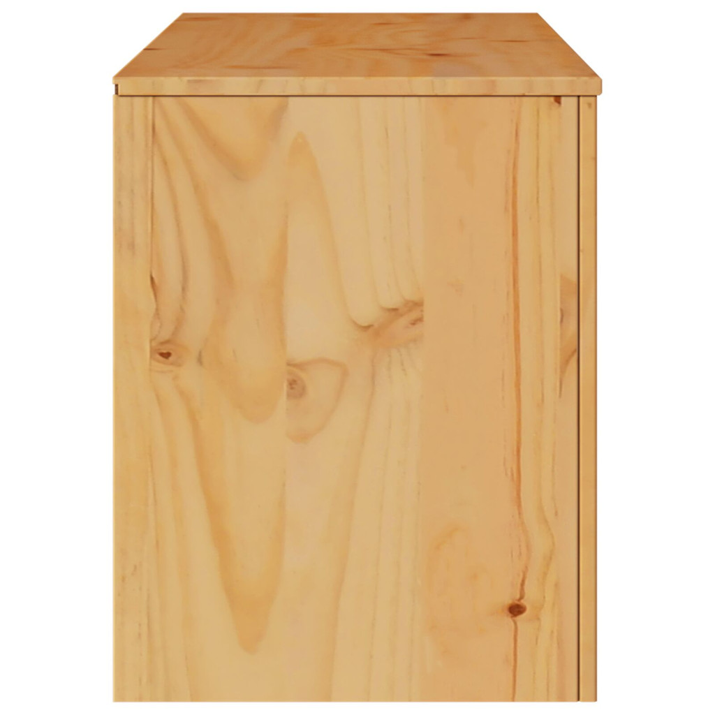 TV Szekrény "DRAMMEN" 99x43x55 cm Tömör Fenyő TV Szekrény "DRAMMEN" 99x43x55 cm Tömör Fenyő