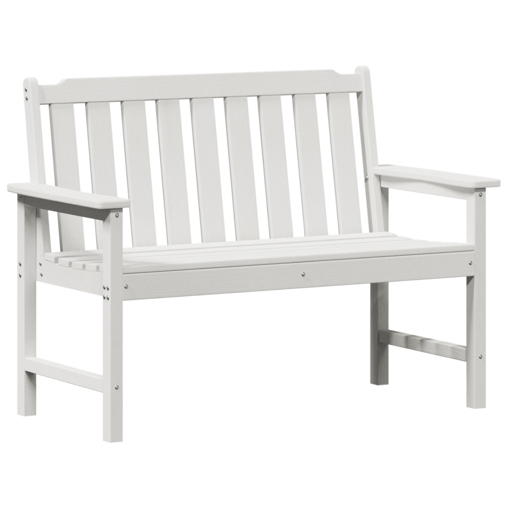 kerti pad fehér 120 cm HDPE