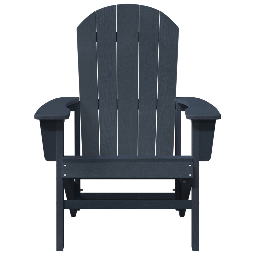 Adirondack szék Tengerészkék 74x82x91 cm HDPE