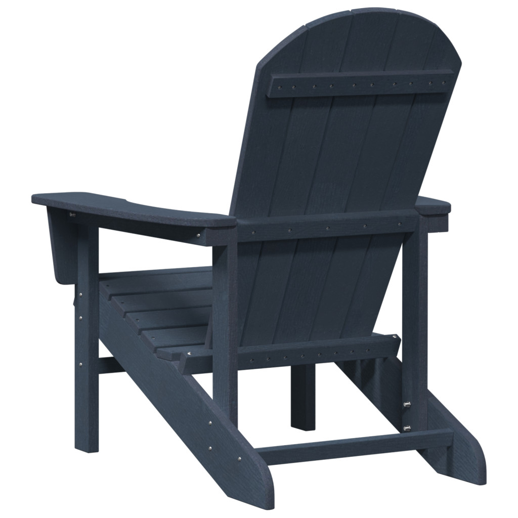 Adirondack szék Tengerészkék 74x82x91 cm HDPE