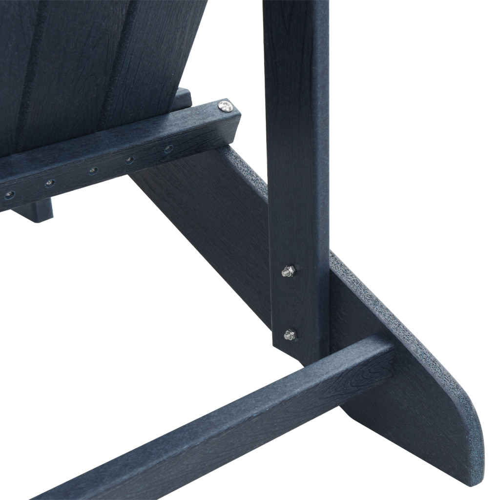 Adirondack szék Tengerészkék 74x82x91 cm HDPE