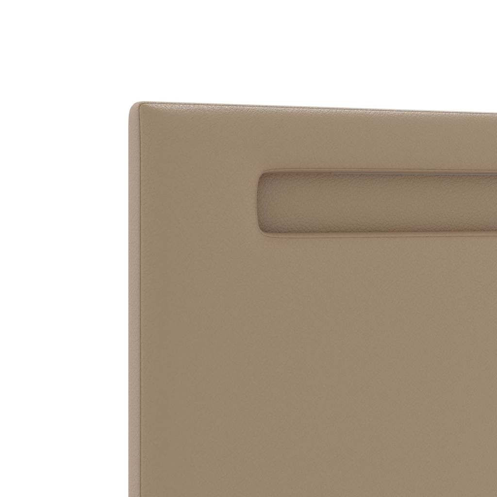 Fejtámla LED -es lámpákkal fejtámlával Cappuccino 200 cm PVC