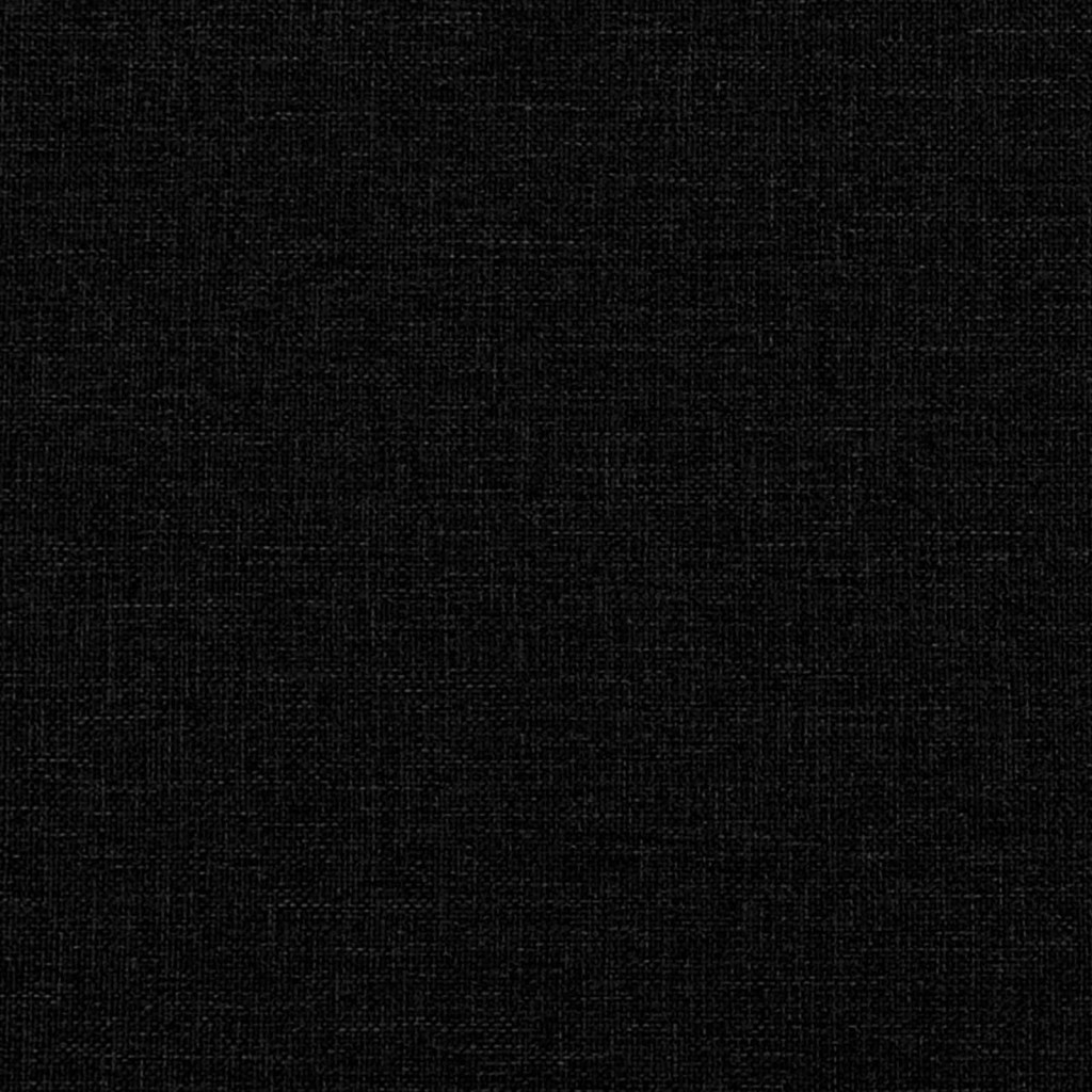 Gyerekágy keret fejtámlával Fekete 70 x 140 cm szövet