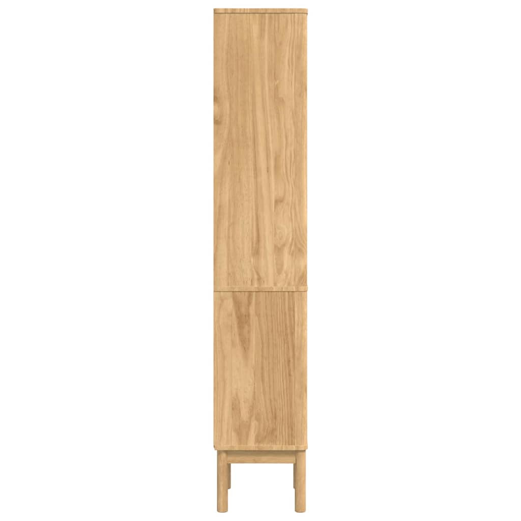Fürdőszobai magas szekrény Faggyú barna 35 x 30 x 160 cm