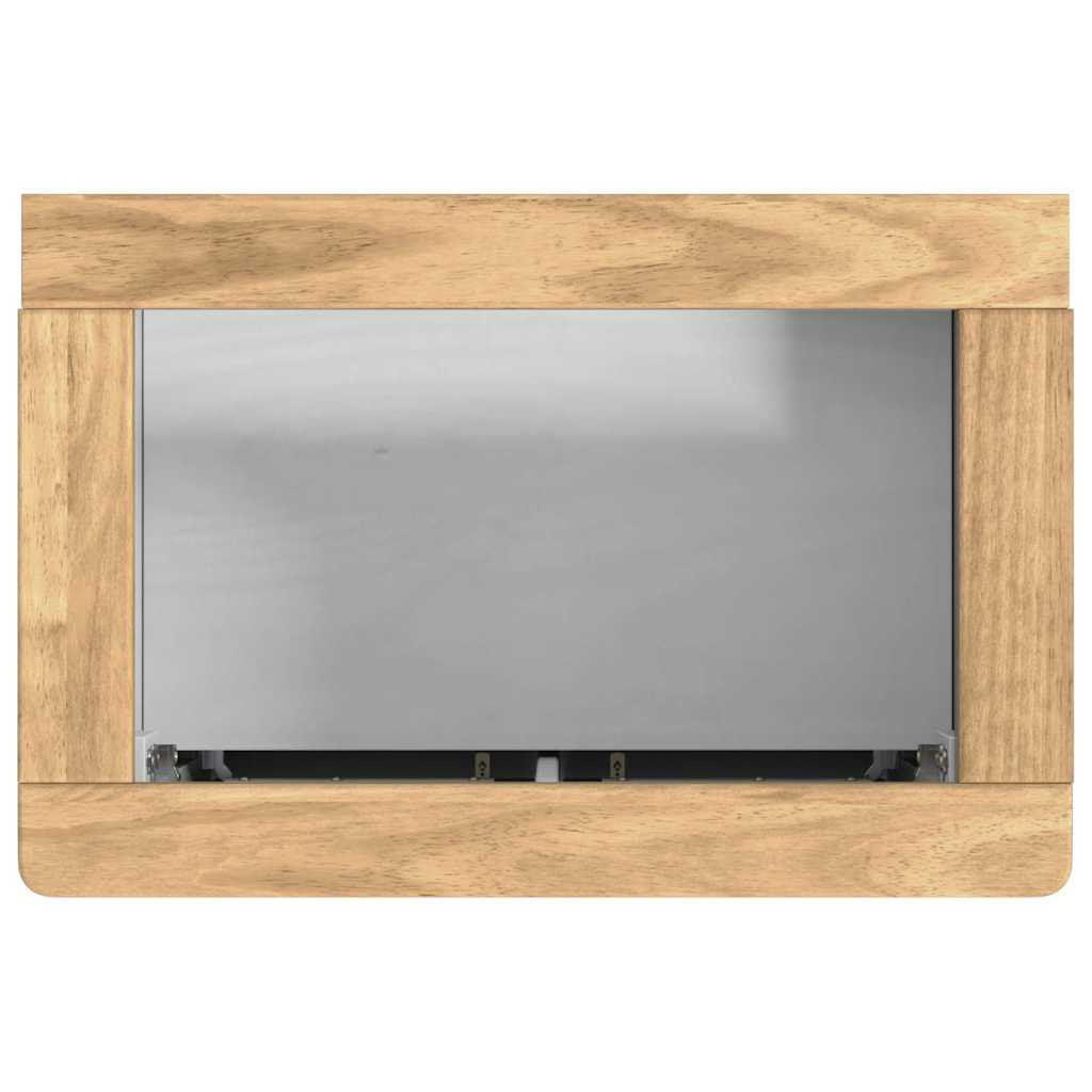 Fürdőszobai mosdószekrény polcokkal FLORO Fehér 60 x 40 x 80 cm