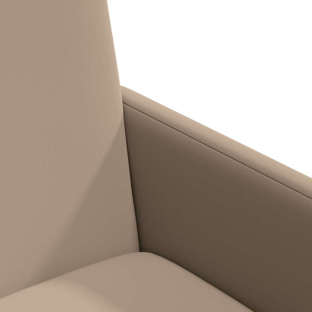 Kerekes Étkező Székek 2 pcs Cappuccino 57 x 66 x 94 cm Műbőr
