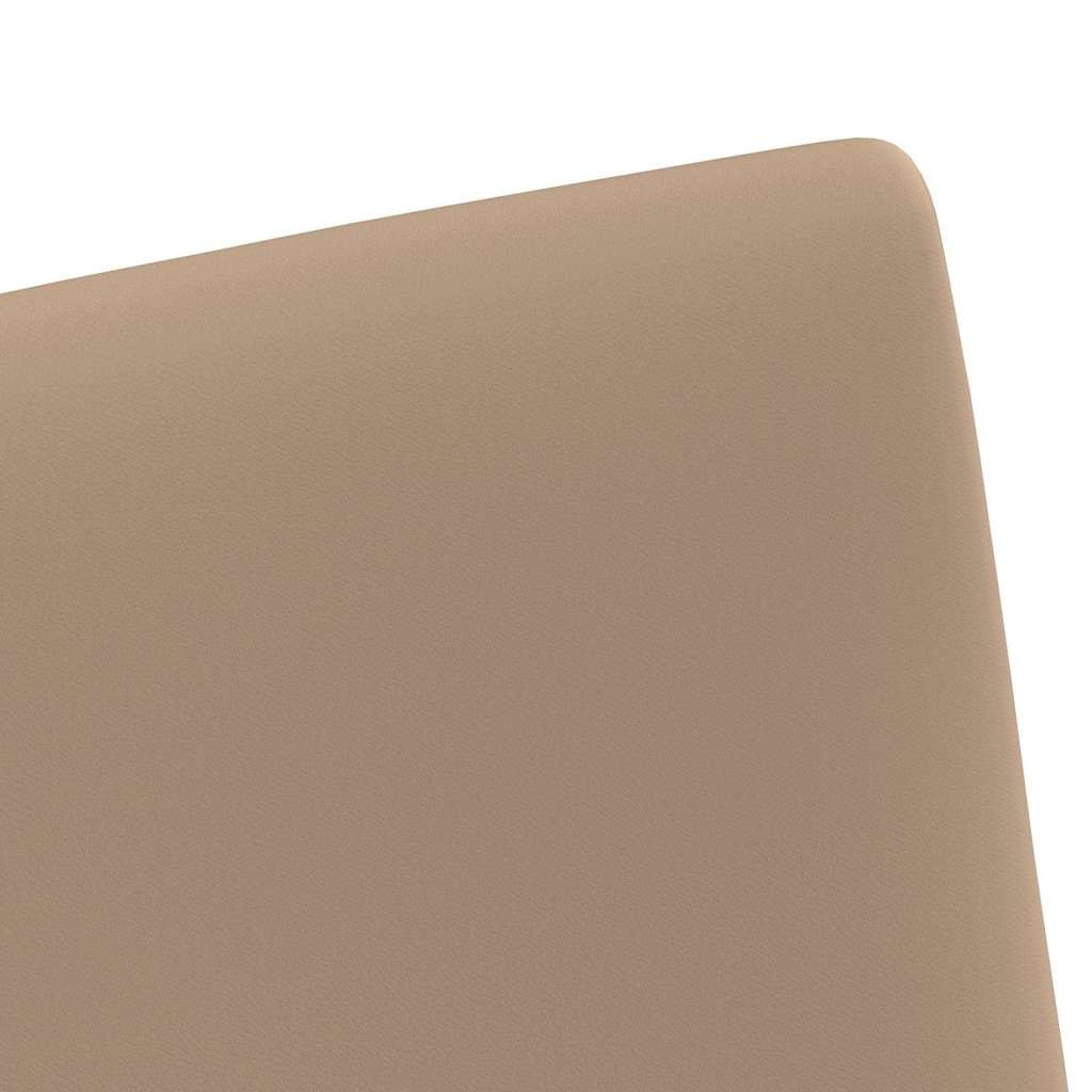 Kerekes Étkező Székek 2 pcs Cappuccino 57 x 66 x 94 cm Műbőr