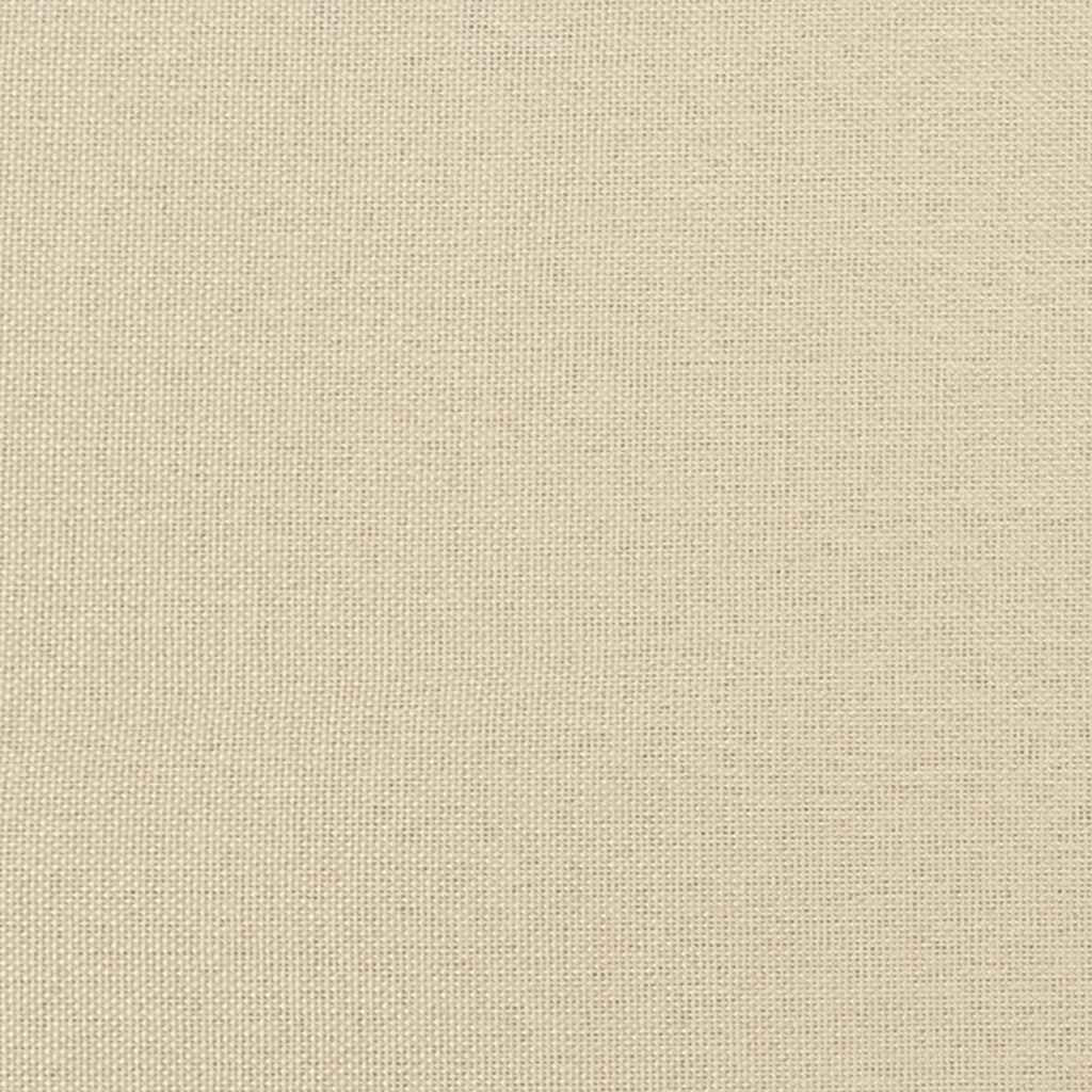 Étkező Székek 2 pcs Krém 57 x 67 x 95 cm szövet