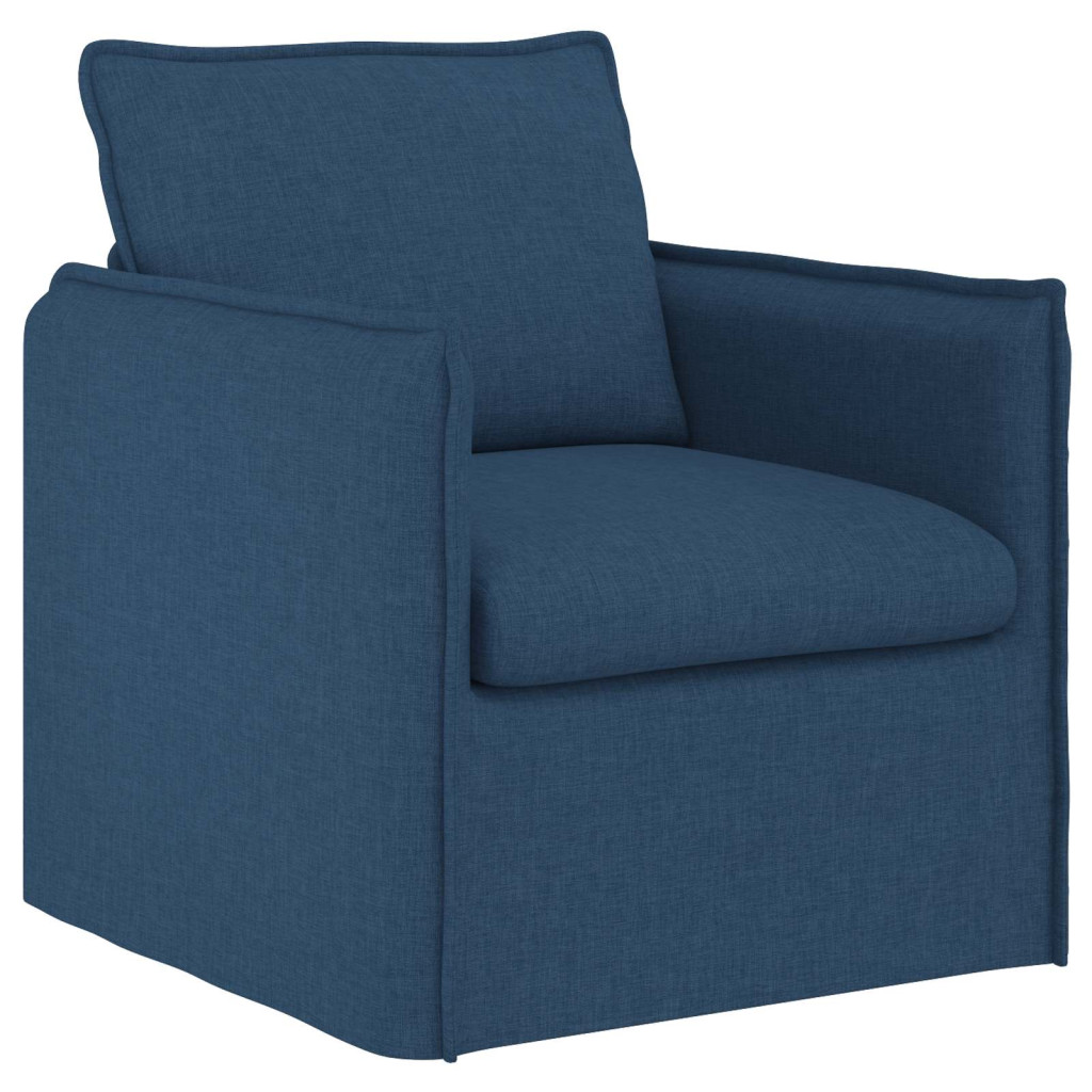 vidaXL Kanapé Kék Általános dimenziók: 75 x 82 x 85 cm (Szé x Mé x Ma)