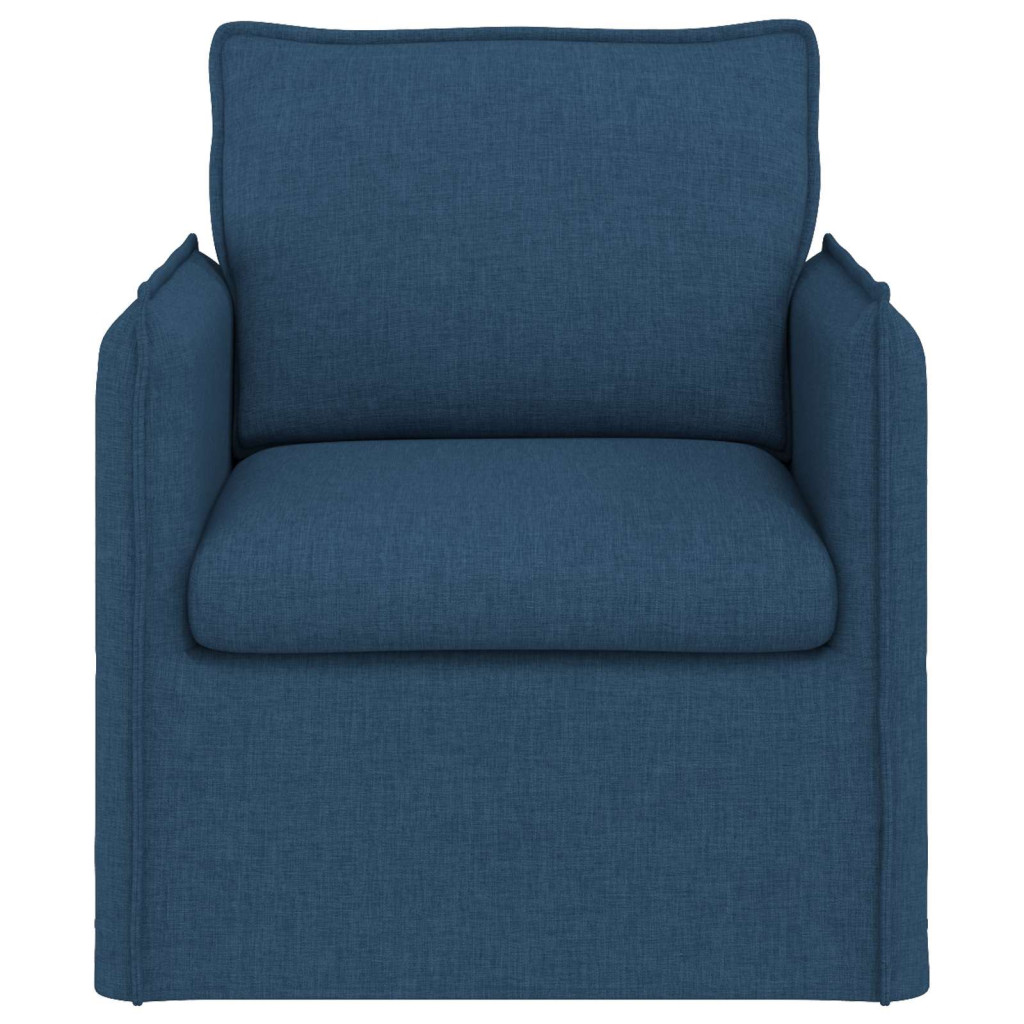 vidaXL Kanapé Kék Általános dimenziók: 75 x 82 x 85 cm (Szé x Mé x Ma)