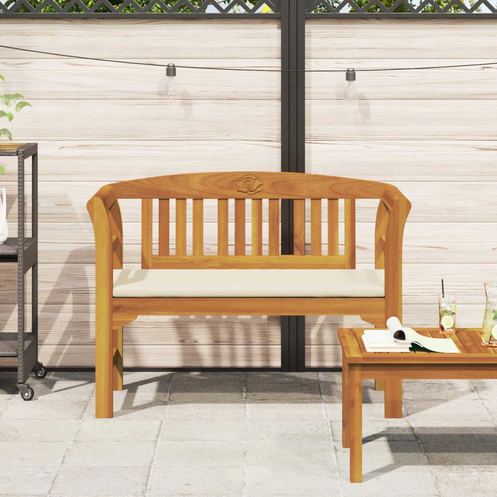 pad Természetes Olaj Bevonat 114 x 46 x 82,5 cm Tömör Akácfa