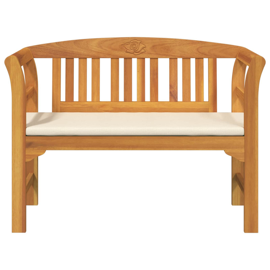 pad Természetes Olaj Bevonat 114 x 46 x 82,5 cm Tömör Akácfa