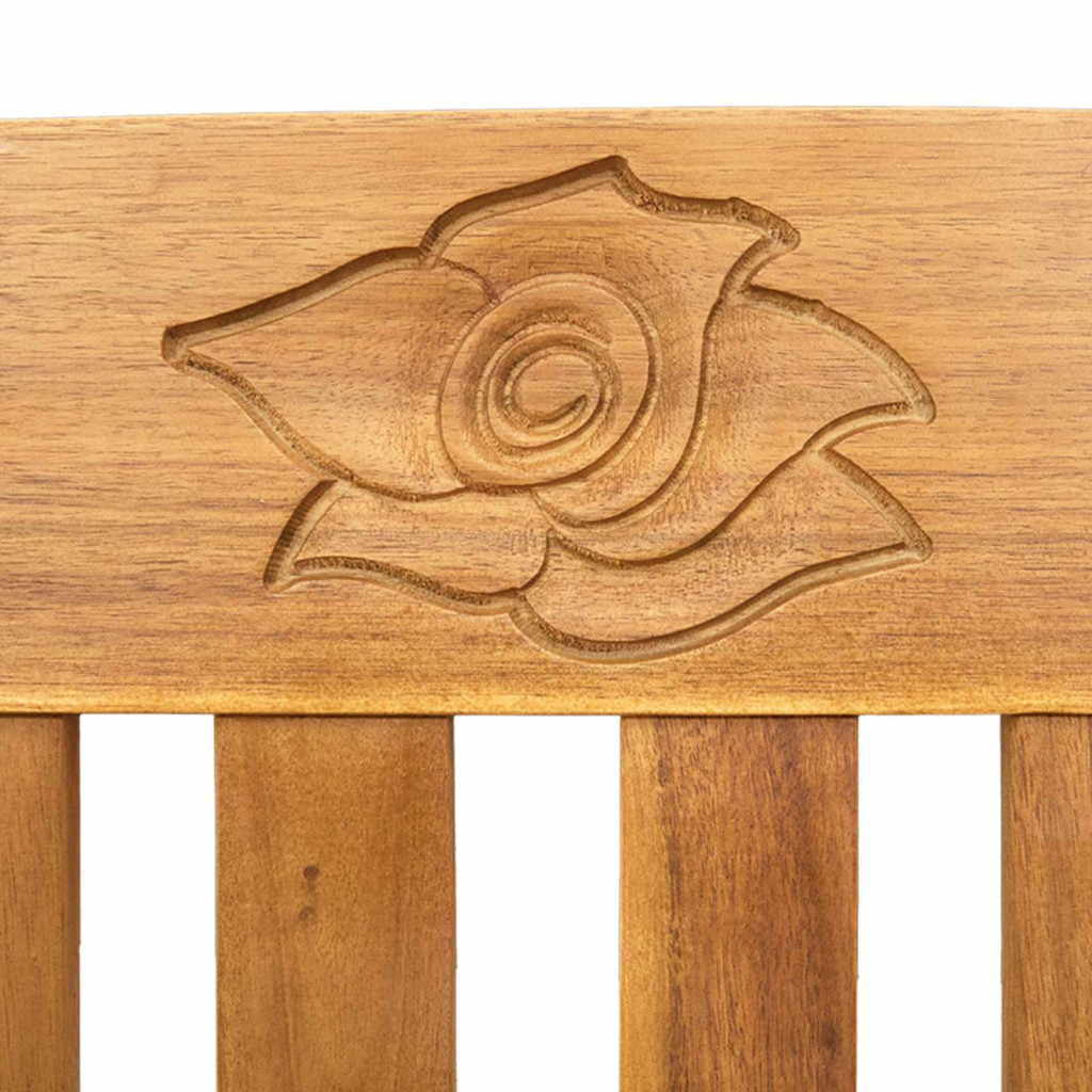 pad Természetes Olaj Bevonat 114 x 46 x 82,5 cm Tömör Akácfa