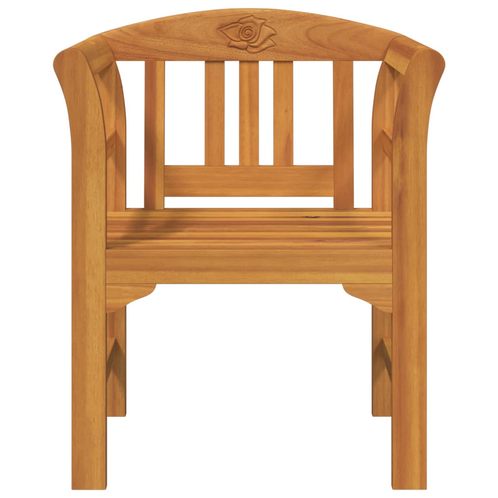 pad Természetes Olaj Bevonat 68,5 x 46 x 82,5 cm Tömör Akácfa