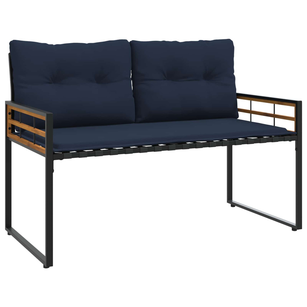 Kültéri Bútor Szett párnával 4 pcs Tengerészkék