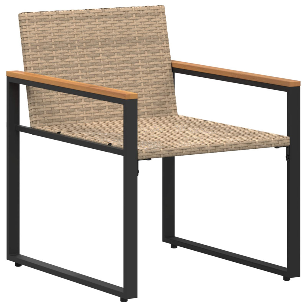Bútor szettek párnával 3 pcs Beige és Krémszínű Rattan