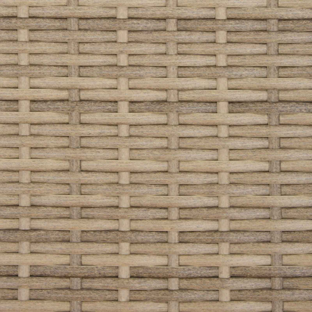 Bútor szettek párnával 3 pcs Beige és Krémszínű Rattan