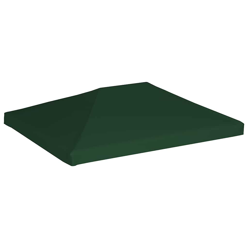 zöld pavilon tetőponyva 310 g/m², 4 x 3 m