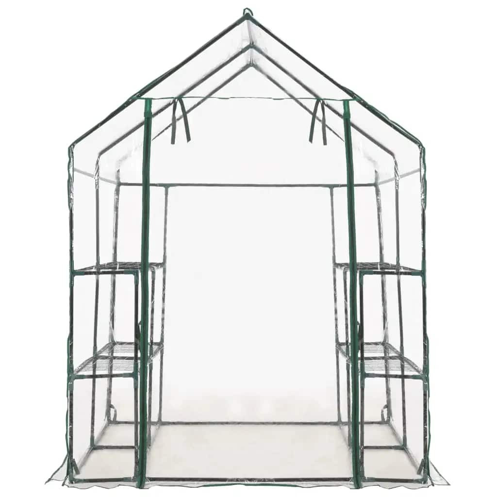 melegház 8 polccal 143 x 143 x 195 cm