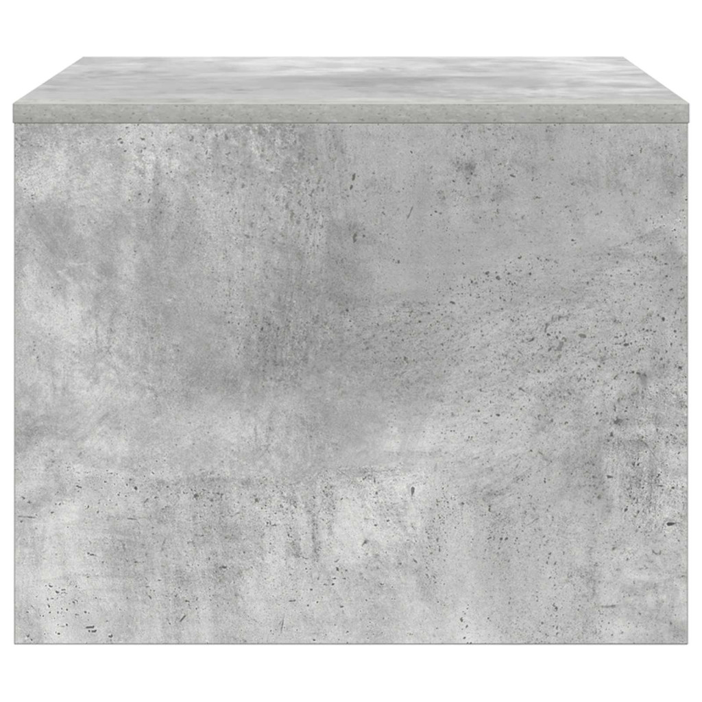 vidaXL Dohányzóasztal Beton Szürke 60 x 50 x 40 cm Faanyag
