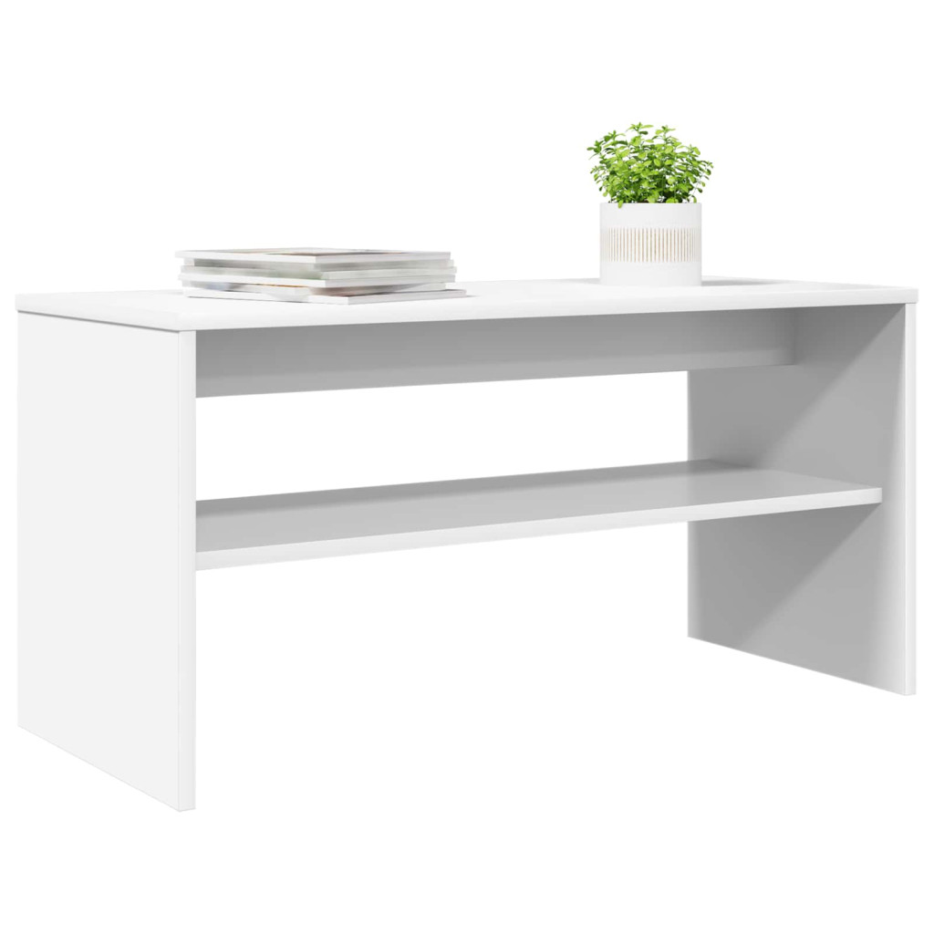 vidaXL TV szekrény Fehér 80 x 35 x 40 cm Faanyag