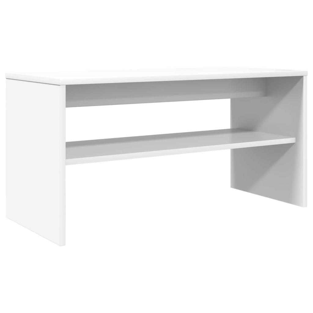 vidaXL TV szekrény Fehér 80 x 35 x 40 cm Faanyag