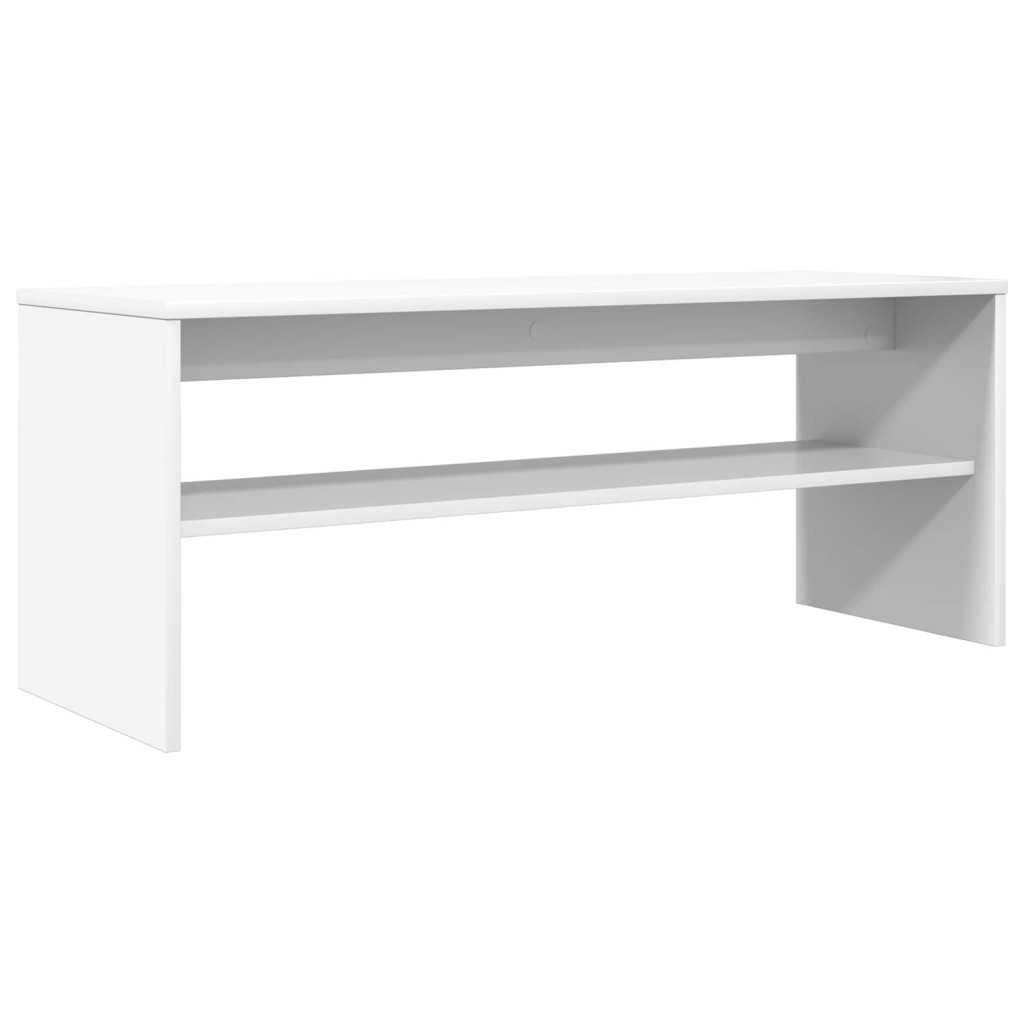 vidaXL TV szekrény Fehér 100 x 35 x 40 cm Faanyag