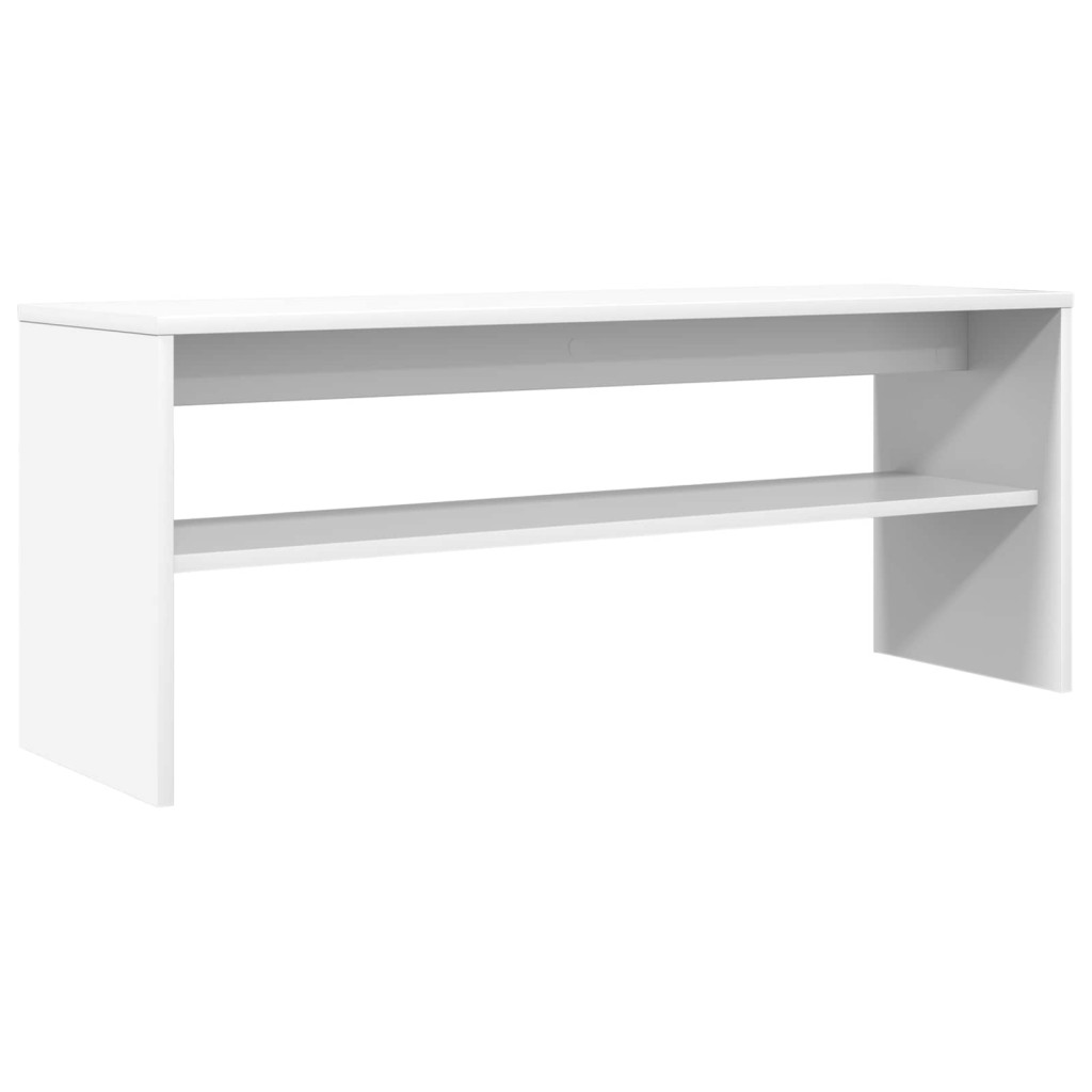 vidaXL TV szekrény Fehér 100 x 30 x 40 cm Faanyag
