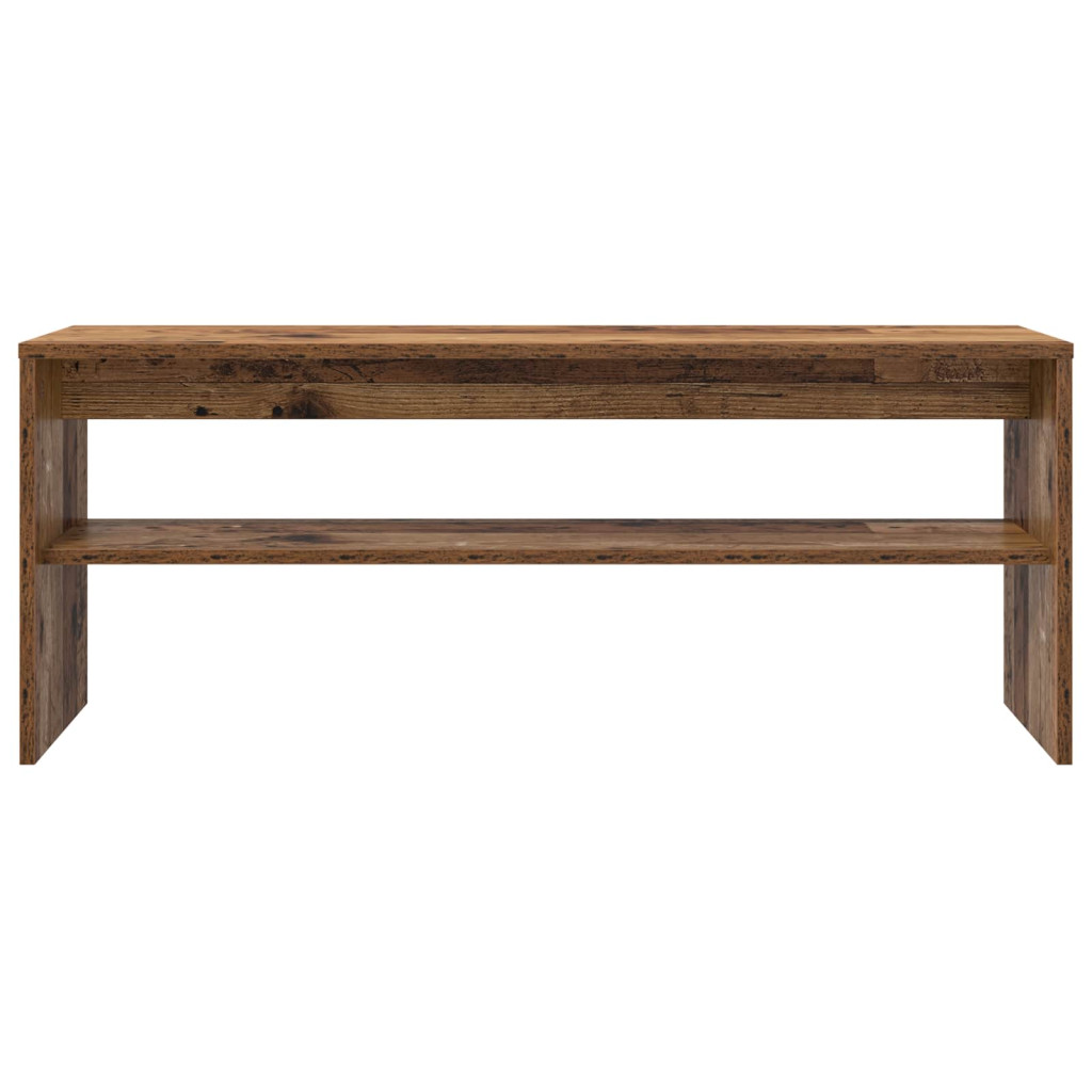 vidaXL TV szekrény Öreg fa 100 x 30 x 40 cm Faanyag