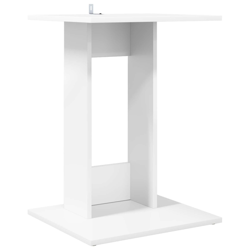 vidaXL Oldal asztal Fehér 45 x 40 x 62,5 cm Faanyag