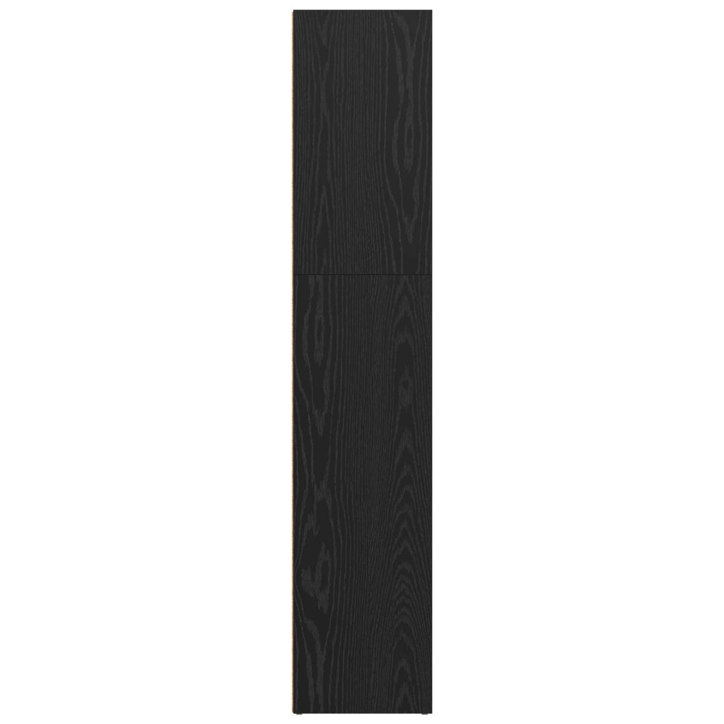 Szabadon álló könyvespolc Fekete tölgy 60 x 30 x 151,5 cm