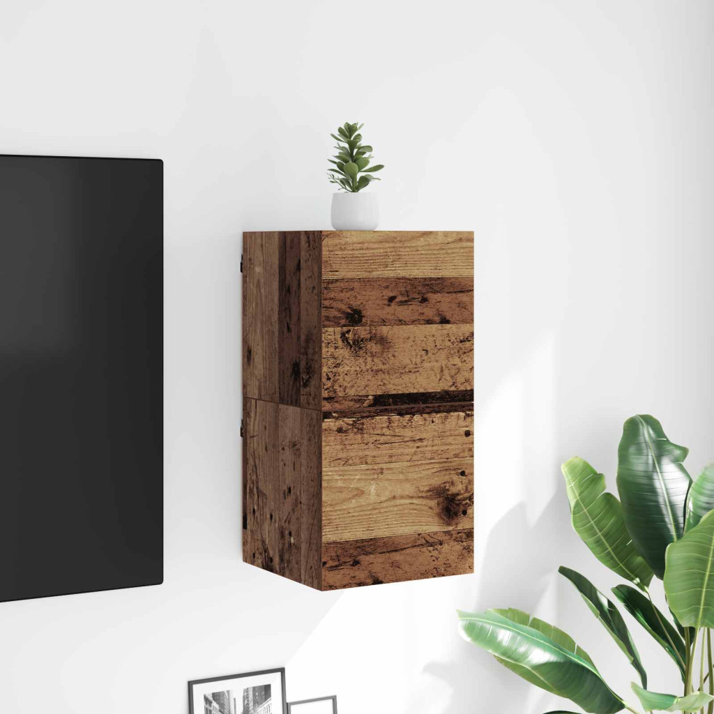 TV szekrény Öreg fa 30,5 x 30 x 30 cm Faanyag