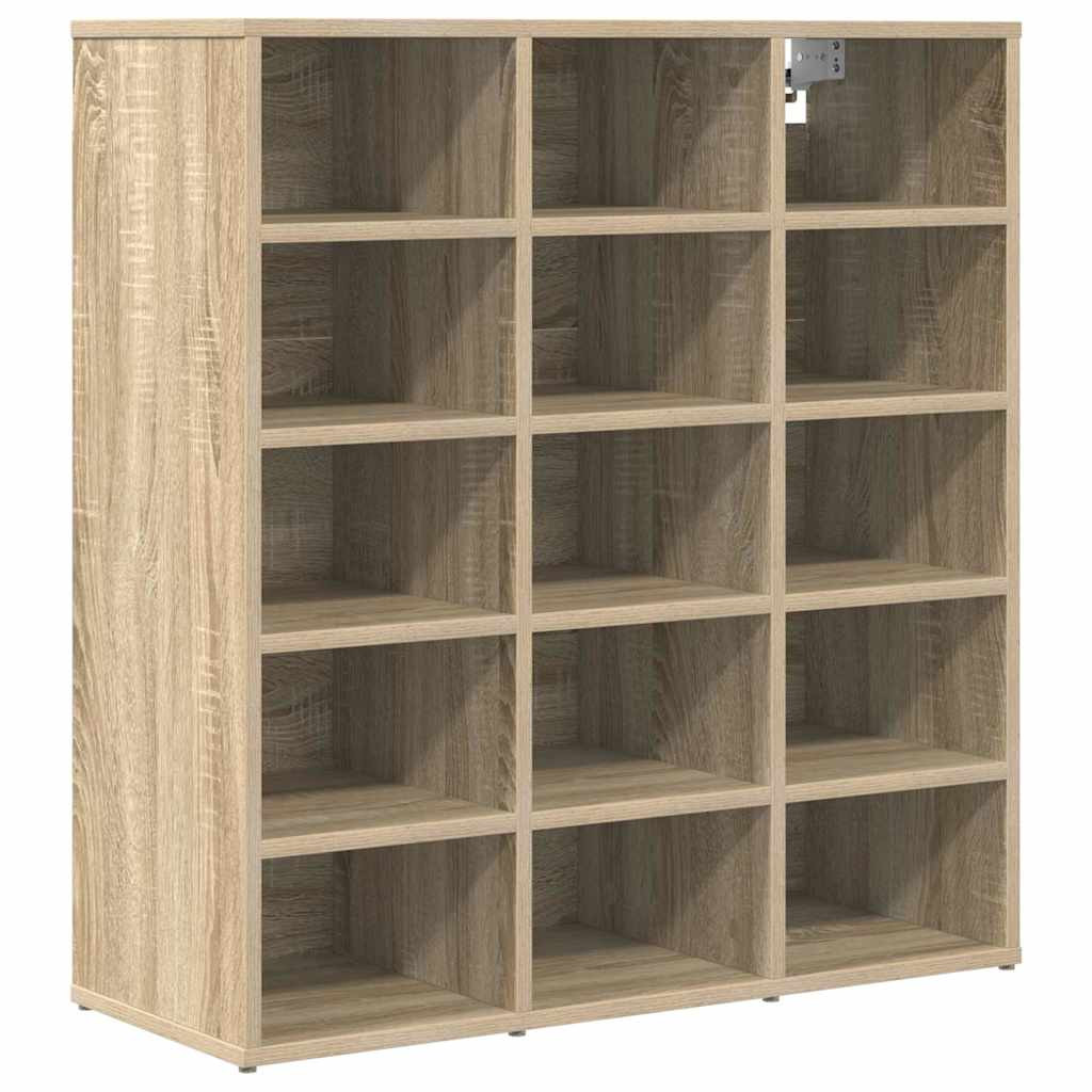 Cipősszekrény sonoma tölgy 77.5 x 30 x 83.5 cm Faanyag
