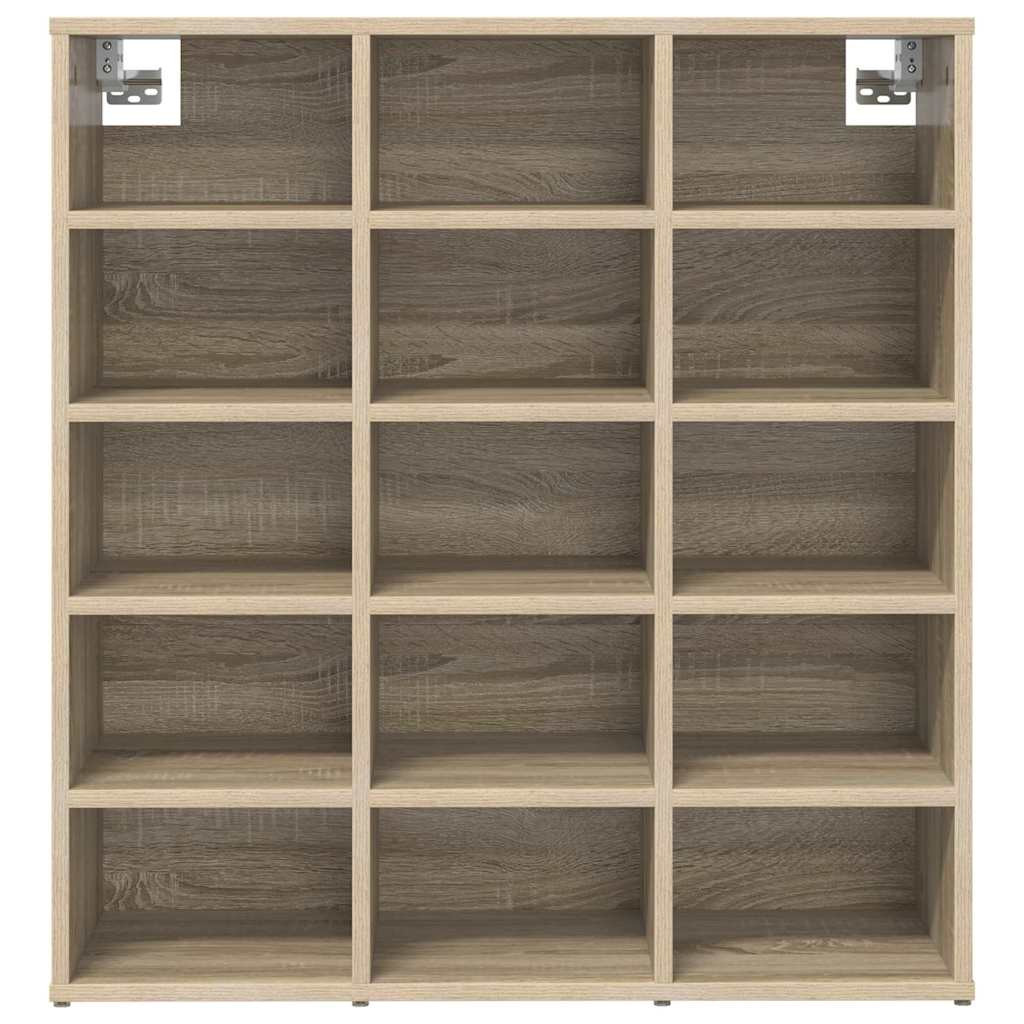 Cipősszekrény sonoma tölgy 77.5 x 30 x 83.5 cm Faanyag