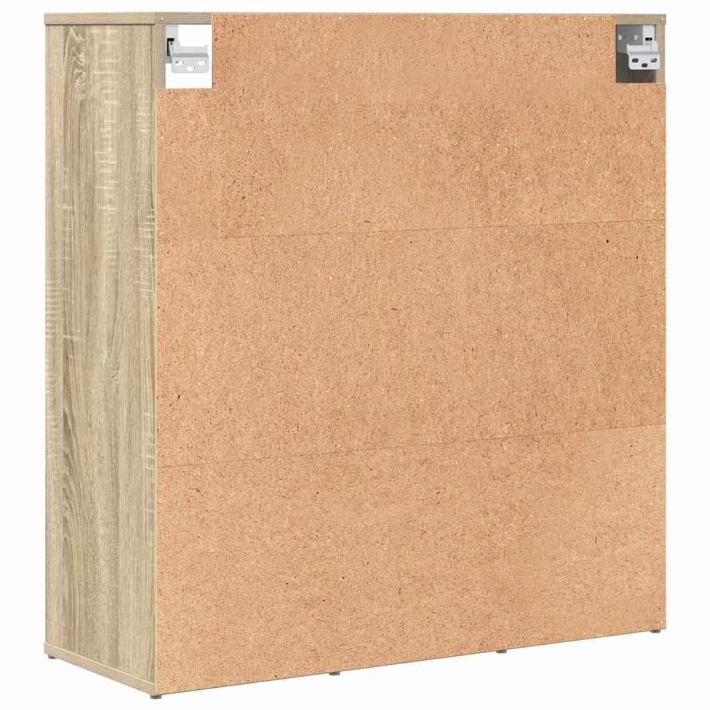 Cipősszekrény sonoma tölgy 77.5 x 30 x 83.5 cm Faanyag