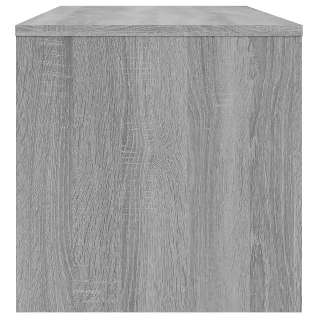 szürke sonoma színű szerelt fa TV-szekrény 100 x 40 x 40 cm